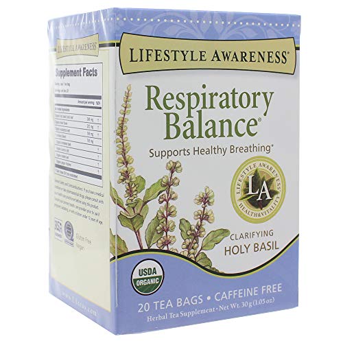 Lifestyle Awareness Organic Respiratory Balance Tea-20 Bags by Lifestyle Awar...