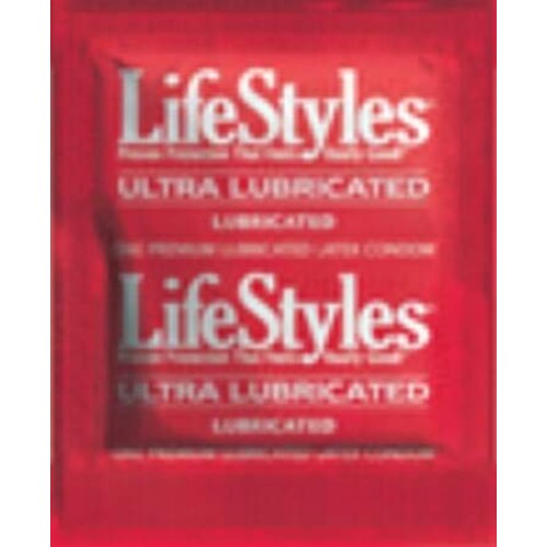 Lifestyles Ultra Lubricated Condom - Premium Lubricated Latex Condom- (Pack o...