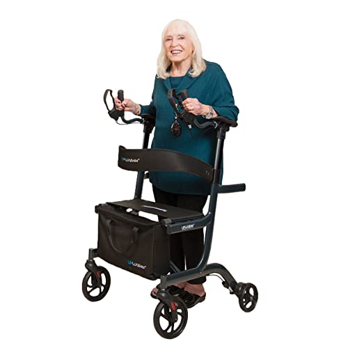 UPWalker Lite Original Upright Walker – Lightweight, Stand Up Rollator Walker...