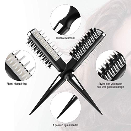 Hair Style Comb, Portable Hair Styling Comb, Hair Shark Comb Instant, Multifu...