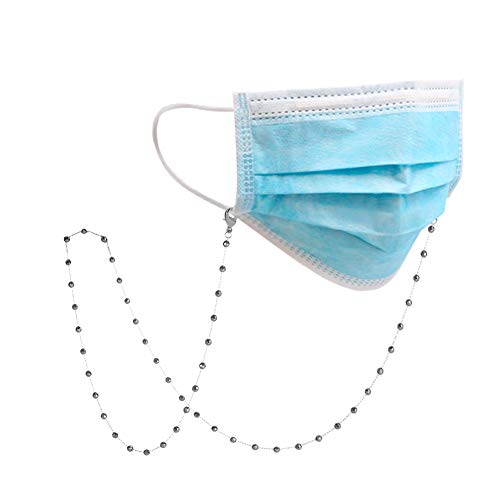 Face Mask Chain Mask Strap Holder Eyeglass Lanyard Retainer Necklace for Mask...