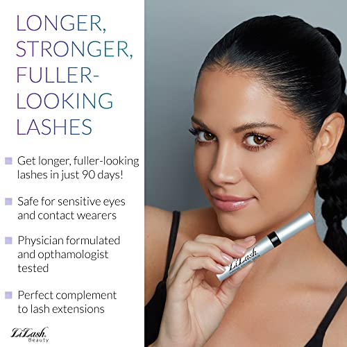 LiLash Purified Eyelash Physician-Formulated Serum for Fuller & Longer Lookin...