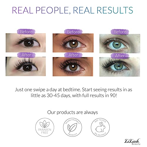LiLash Purified Eyelash Physician-Formulated Serum for Fuller & Longer Lookin...