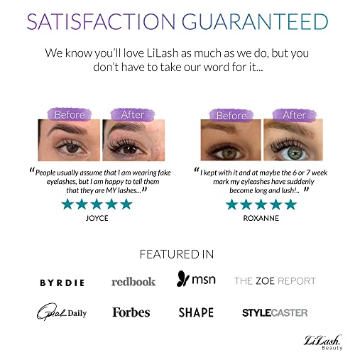 LiLash Purified Eyelash Physician-Formulated Serum for Fuller & Longer Lookin...