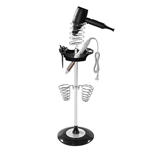 Hair Dryer Stand,Twisty Style Acrylic Top Holder,Hair Styling Appliances with...
