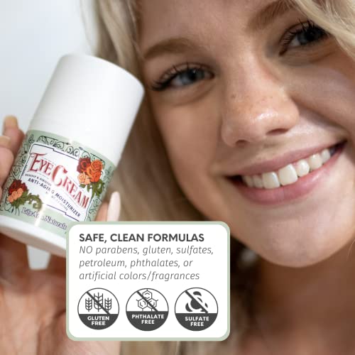 LilyAna Naturals Eye Cream - 2-Month Supply - Made in USA, Eye Cream for Dark...