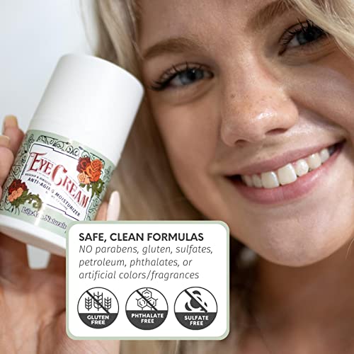 LilyAna Naturals Eye Cream - Made in USA, Eye Cream for Dark Circles and Puff...