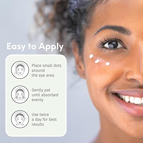 LilyAna Naturals Eye Cream - Made in USA, Eye Cream for Dark Circles and Puff...