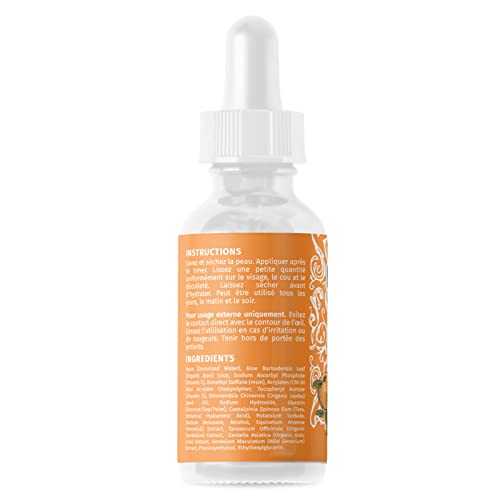 LilyAna Naturals Vitamin C Serum for Face - Made in USA, Face Serum with Hyal...