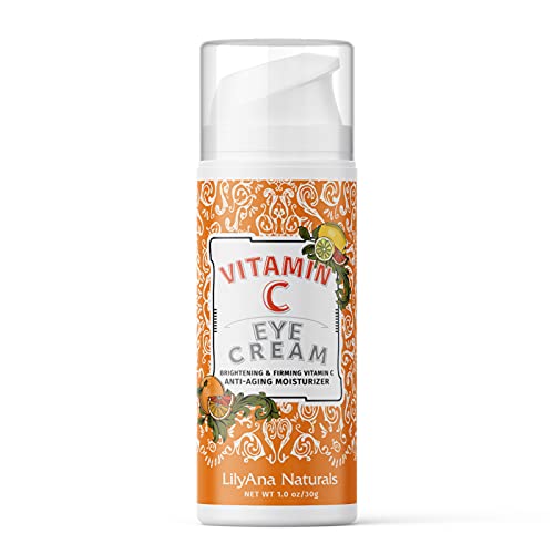 Vitamin C Eye Cream by LilyAna Naturals - Vitamin C Anti Aging Benefits for y...