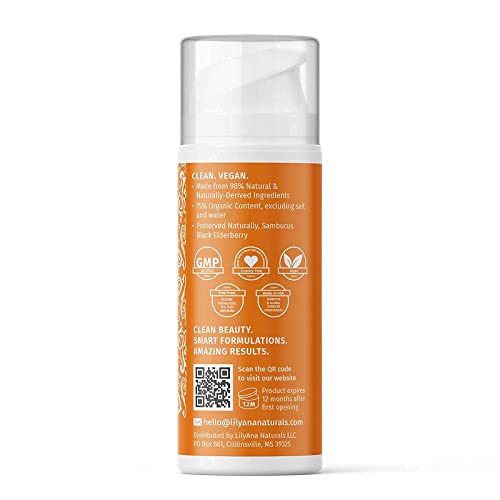 Vitamin C Eye Cream by LilyAna Naturals - Vitamin C Anti Aging Benefits for y...