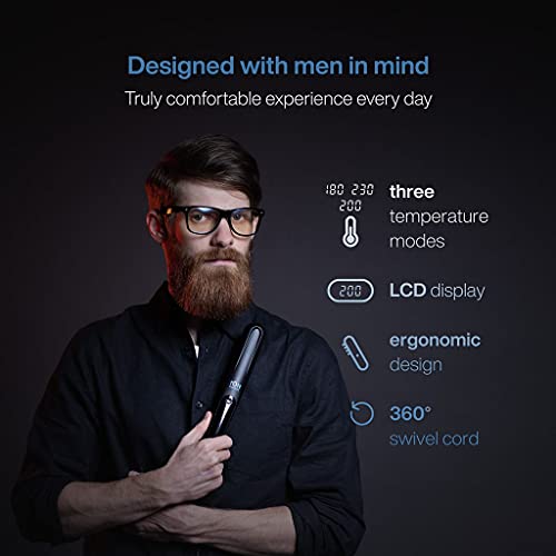 Limarcare Beard Straightener Combs for Men, Multifunctional Ionic Hair Beard ...