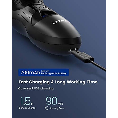 Limural Mens Electric Razors for Shaving, Electric Shavers for Men with Extra...