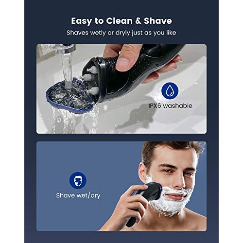 Limural Mens Electric Razors for Shaving, Electric Shavers for Men with Extra...