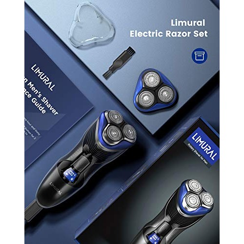 Limural Mens Electric Razors for Shaving, Electric Shavers for Men with Extra...