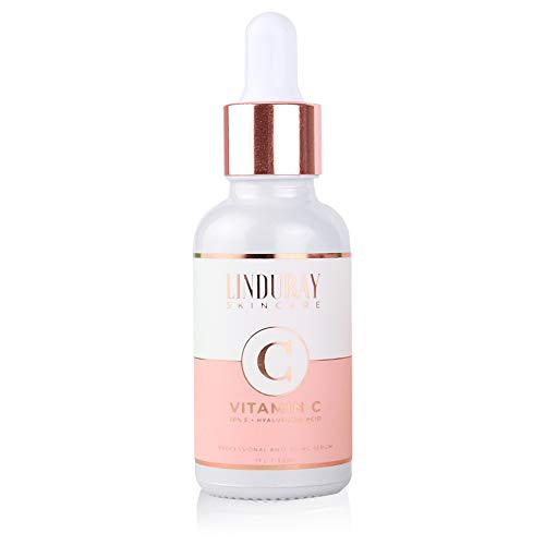 Vitamin C Serum for Face - Topical Facial Anti Aging Serum with Hyaluronic Ac...