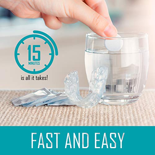 Retainer Cleaning Tablets, Denture Cleaning Tablets with Free Denture Case, D...