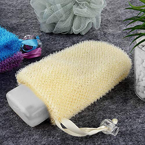 Linkidea 3 Pcs Soap Bag, Exfoliating Soap Saver Pouch, Exfoliator Sponge Soap...