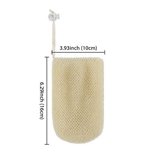 Linkidea 3 Pcs Soap Bag, Exfoliating Soap Saver Pouch, Exfoliator Sponge Soap...