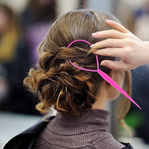 LINKIM BOLLY 4Pcs Hair Loop Tool Set DIY Hair Styling Tool Hair Braiding Tool