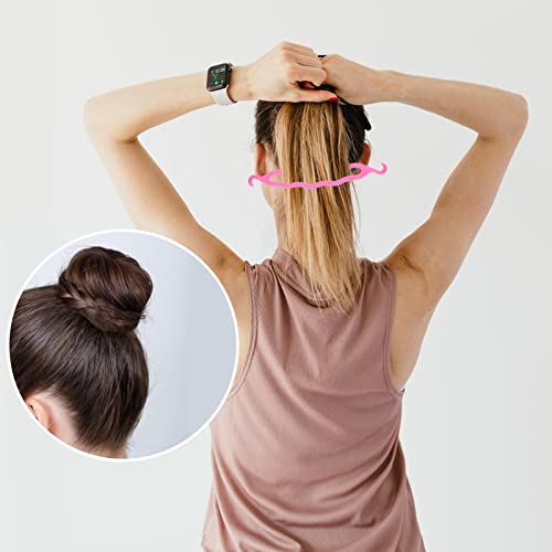 LINKIM BOLLY 4Pcs Hair Loop Tool Set DIY Hair Styling Tool Hair Braiding Tool