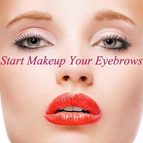 Eyebrow Stencil, 24 Eyebrow Shaper Kit, Reusable Eyebrow Template With Strap,...