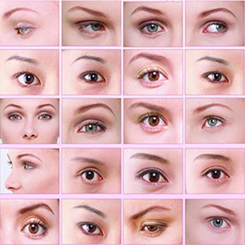 Eyebrow Stencil, 24 Eyebrow Shaper Kit, Reusable Eyebrow Template With Strap,...