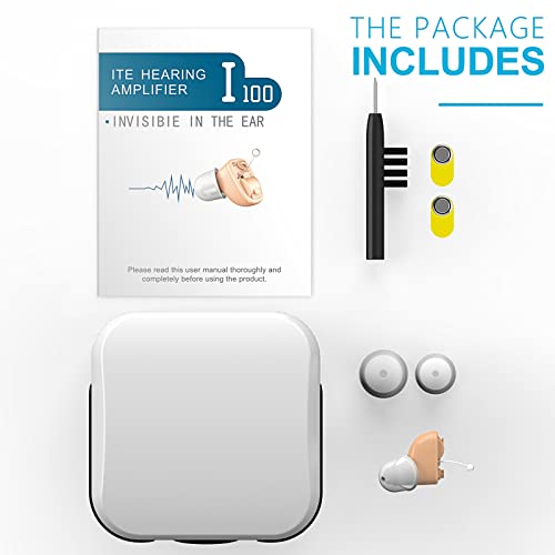 Hearing Aids for Adults & Seniors,Update in-Ear Hearing Aids Volume Control,H...