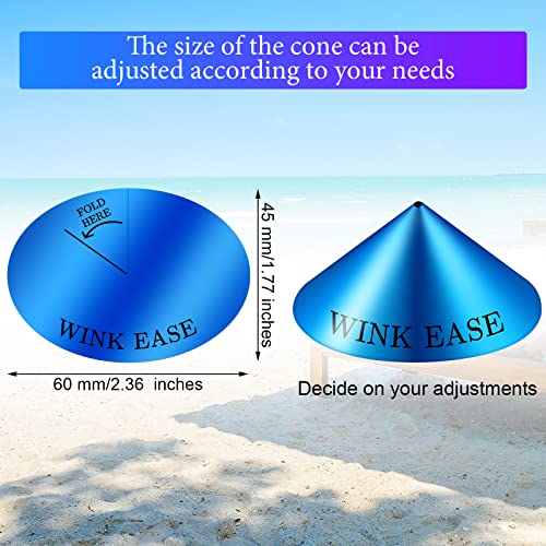 100 Pairs Disposable Tanning Stickers Tanning Bed Eye Protection No Lines Eye...