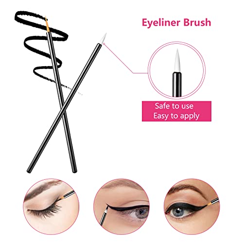 300PCS Disposable Makeup Applicators Tools Kit, Include 100 Disposable Lip Br...