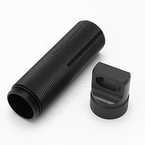 LIOOBO Waterproof Pill Box Daily Pill Container Holder Aluminum Container Key...