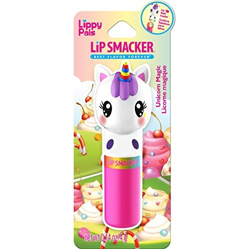 Lip Smacker Lippy Pal Moisturizing Lip Care| Clear Lip Balm| Unicorn Magic