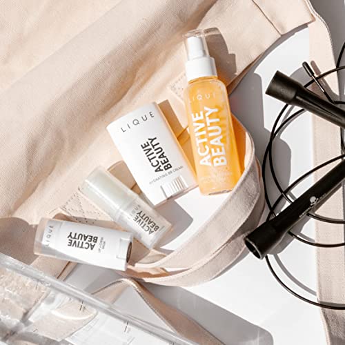 LIQUE Active Lip & Cheek Balm Makeup Stick, Lightweight & Hydrating, Sheer Co...