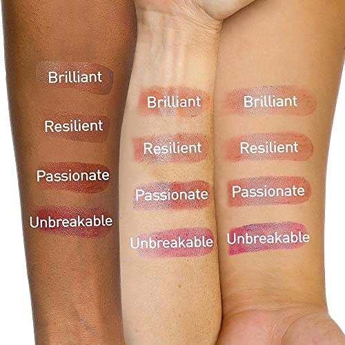 LIQUE Active Lip & Cheek Balm Makeup Stick, Lightweight & Hydrating, Sheer Co...