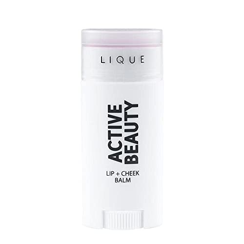 LIQUE Active Lip & Cheek Balm Makeup Stick, Lightweight & Hydrating, Sheer Co...