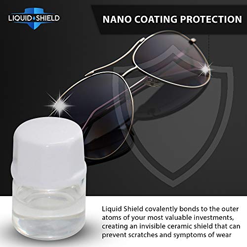 Liquid Shield Eyewear Protective Coating Kit – Eye Glasses Lens Cleaner - Inc...