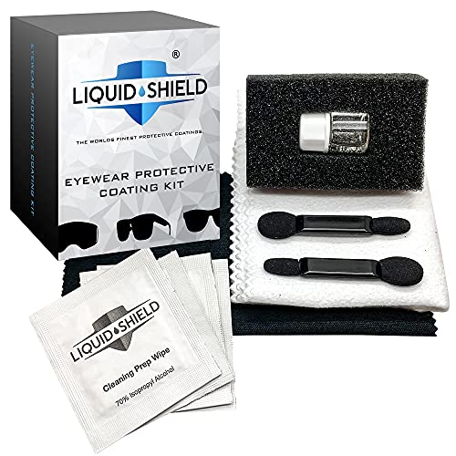 Liquid Shield Eyewear Protective Coating Kit – Eye Glasses Lens Cleaner - Inc...