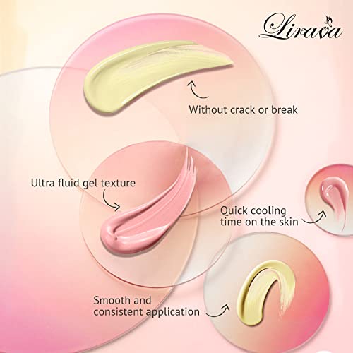 Lirava Waxing Kit Wax Warmer Hair Removal Home Wax Kit with All-Around Formul...