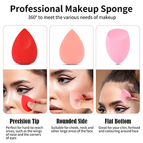 Makeup Sponges for Foundation - Beauty Blender Sponge - Beauty Sponge, Multi-...