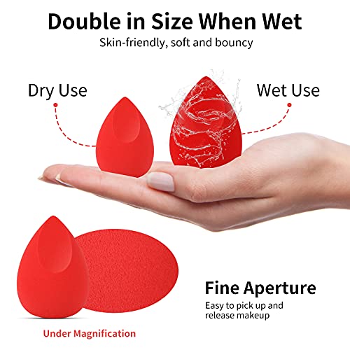Makeup Sponges for Foundation - Beauty Blender Sponge - Beauty Sponge, Multi-...