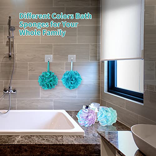 Shower Loofah - Loofah Sponge - Liriaelf Bath Sponge for Shower,75g Shower Ba...