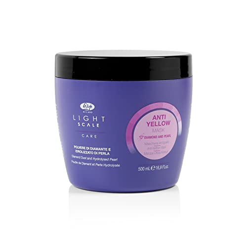 Lisap Light Scale Care Anti-Yellow Mask for Blonde​​ and Highlighted Hair | P...