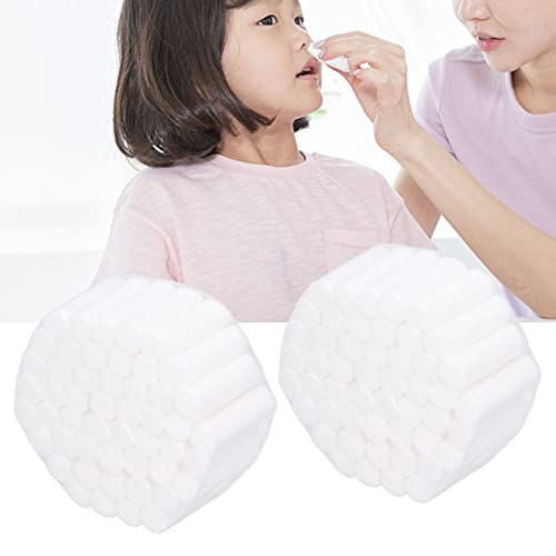 Rolled Cotton Ball, Cotton Gauze Rolls High Absorbent Breathable for Mouth No...