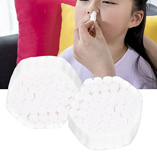 Rolled Cotton Ball, Cotton Gauze Rolls High Absorbent Breathable for Mouth No...