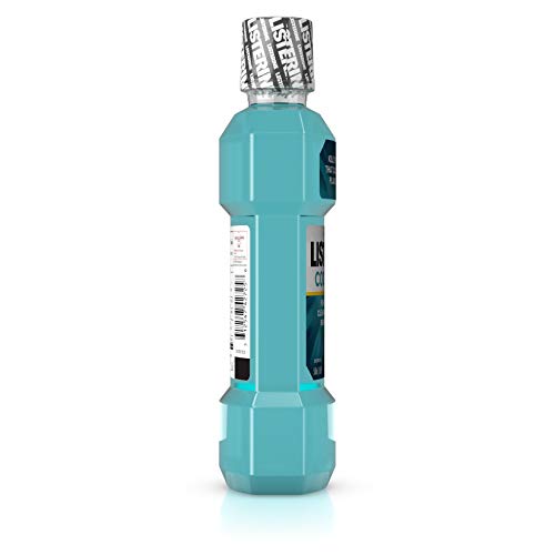 Listerine, Cool Mint Antiseptic Oral Care Mouthwash to Kill 99 Germs That Cau...