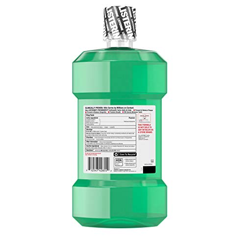 Listerine FreshBurst Antiseptic Mouthwash, 2 pk./1.5L