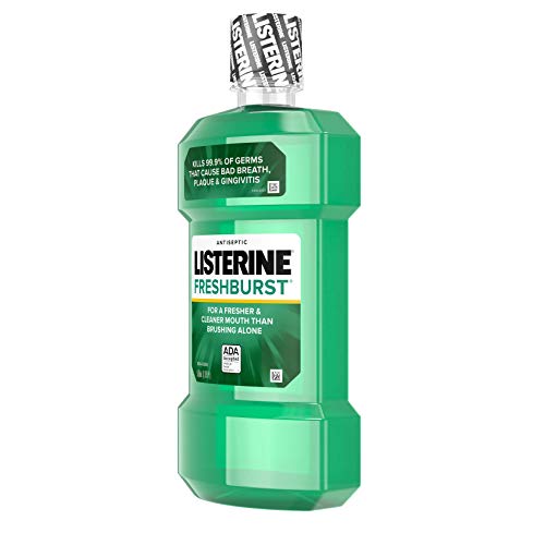 Listerine Freshburst Antiseptic Mouthwash with Germ-Killing Oral Care Formula...