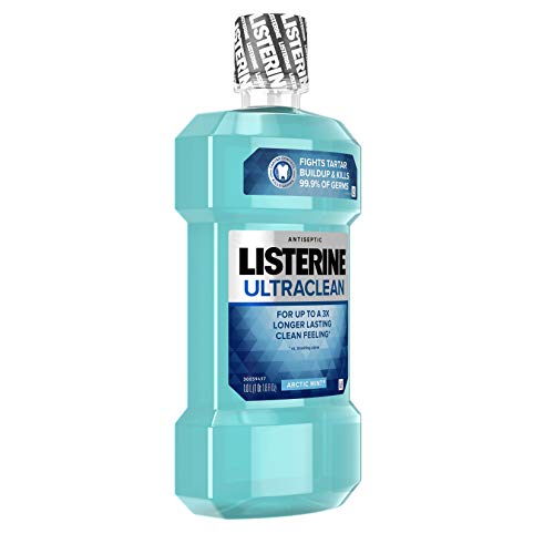 Listerine Ultraclean Oral Care Antiseptic Mouthwash with Everfresh Technology...