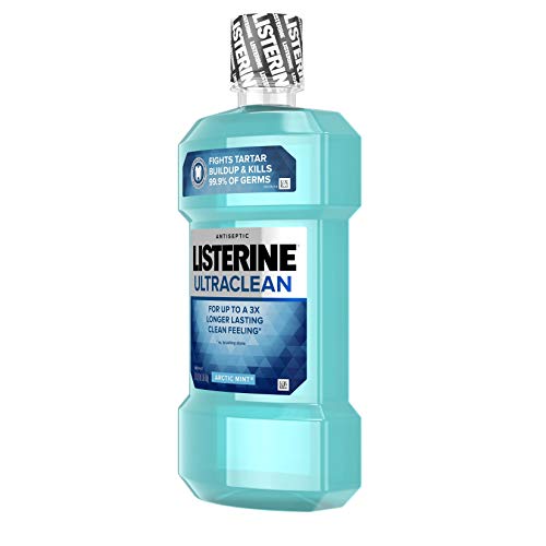 Listerine Ultraclean Oral Care Antiseptic Mouthwash with Everfresh Technology...