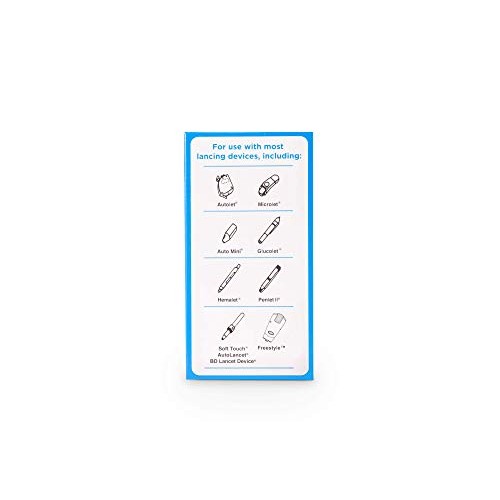 LiteTouch Ultra Thin 30G Lancets Twist Off 100 Count